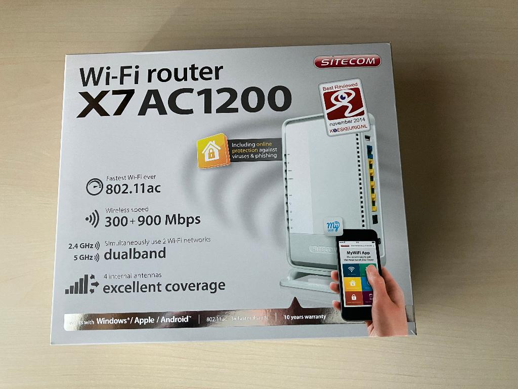 Sitecom X7 AC1200, Ophalen of Verzenden