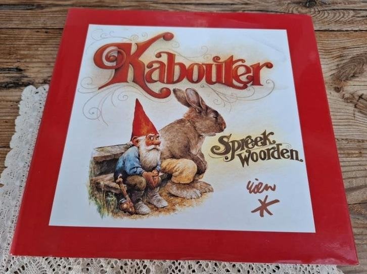 Prentenboek, Rien Poortvliet, Kabouter, spreekwoorden, Boeken, Kinderboeken | Jeugd | onder 10 jaar, Ophalen of Verzenden, Zo goed als nieuw