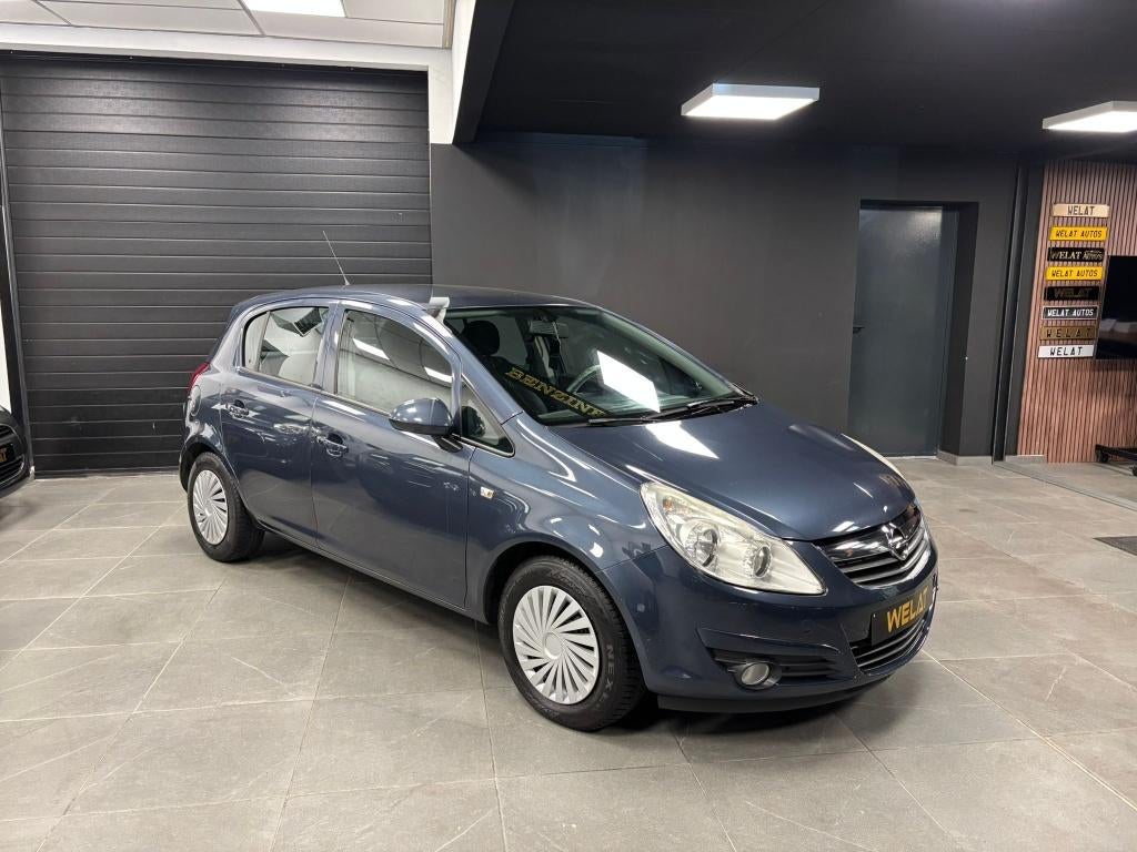 OPEL CORSA 1.2 LITER BENZINE/2010/TOP STAAT, Autos, Bluetooth, Argent ou Gris, Achat, 129 g/km