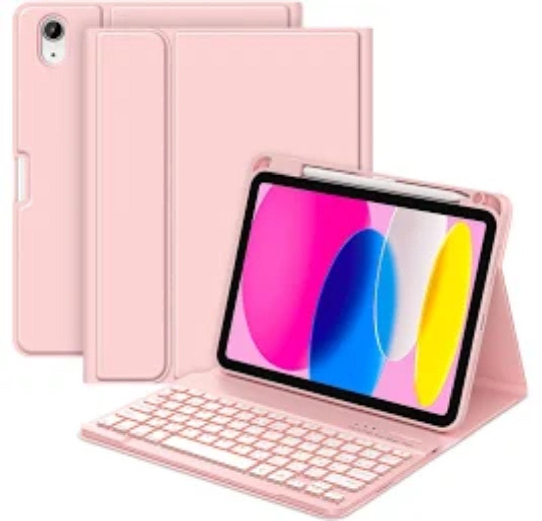 Draadloze tablet toetsenbordhoes met afneembaar keyboard, Computers en Software, Ophalen of Verzenden, Null, Hong369@126.com, Null