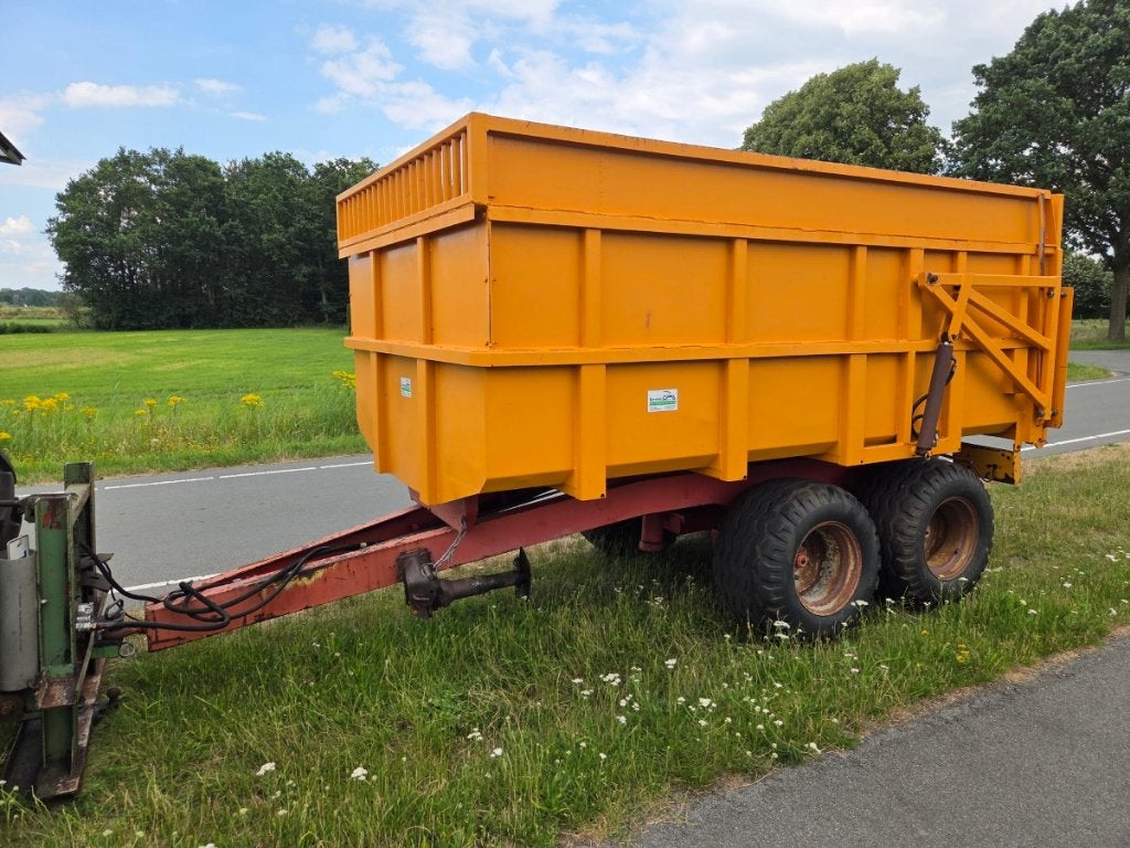 Theo Tel 7,5 tons tandemas kipper, hydro klep, olie rem, Ophalen