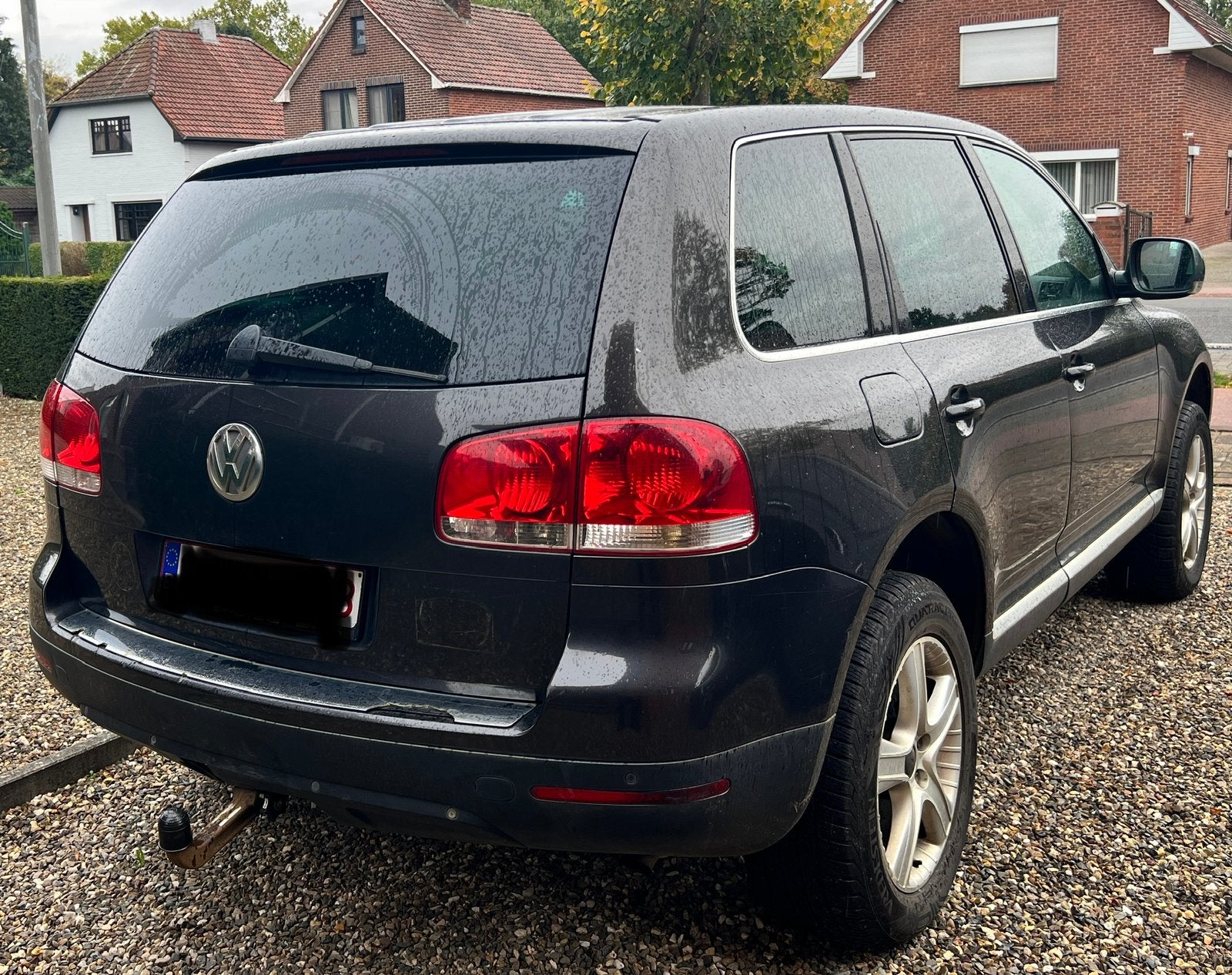VW TOUAREG 2.5 TDI Lichte Vracht, Autos, Cuir, Achat, 2500 cm³, Noir