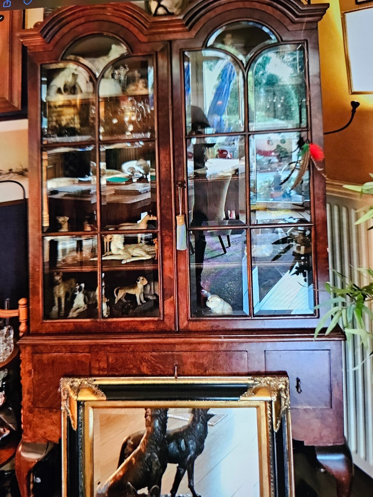 Armoire ancienne en noyer, Maison & Meubles, Armoires | Vitrines, Enlèvement