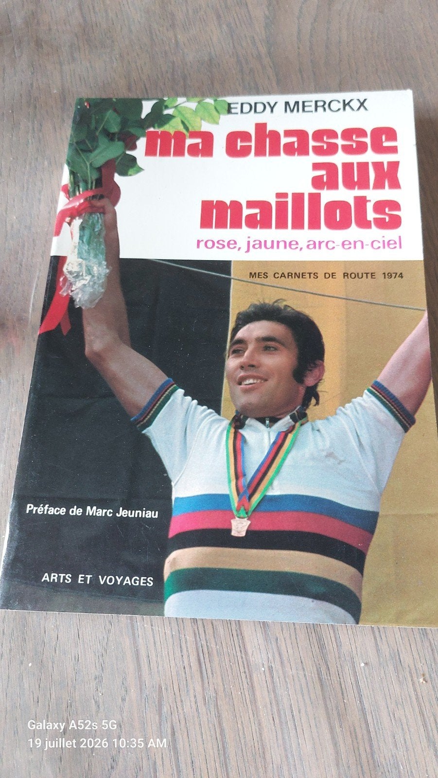 Eddy Merckx Ma chasse aux maillots