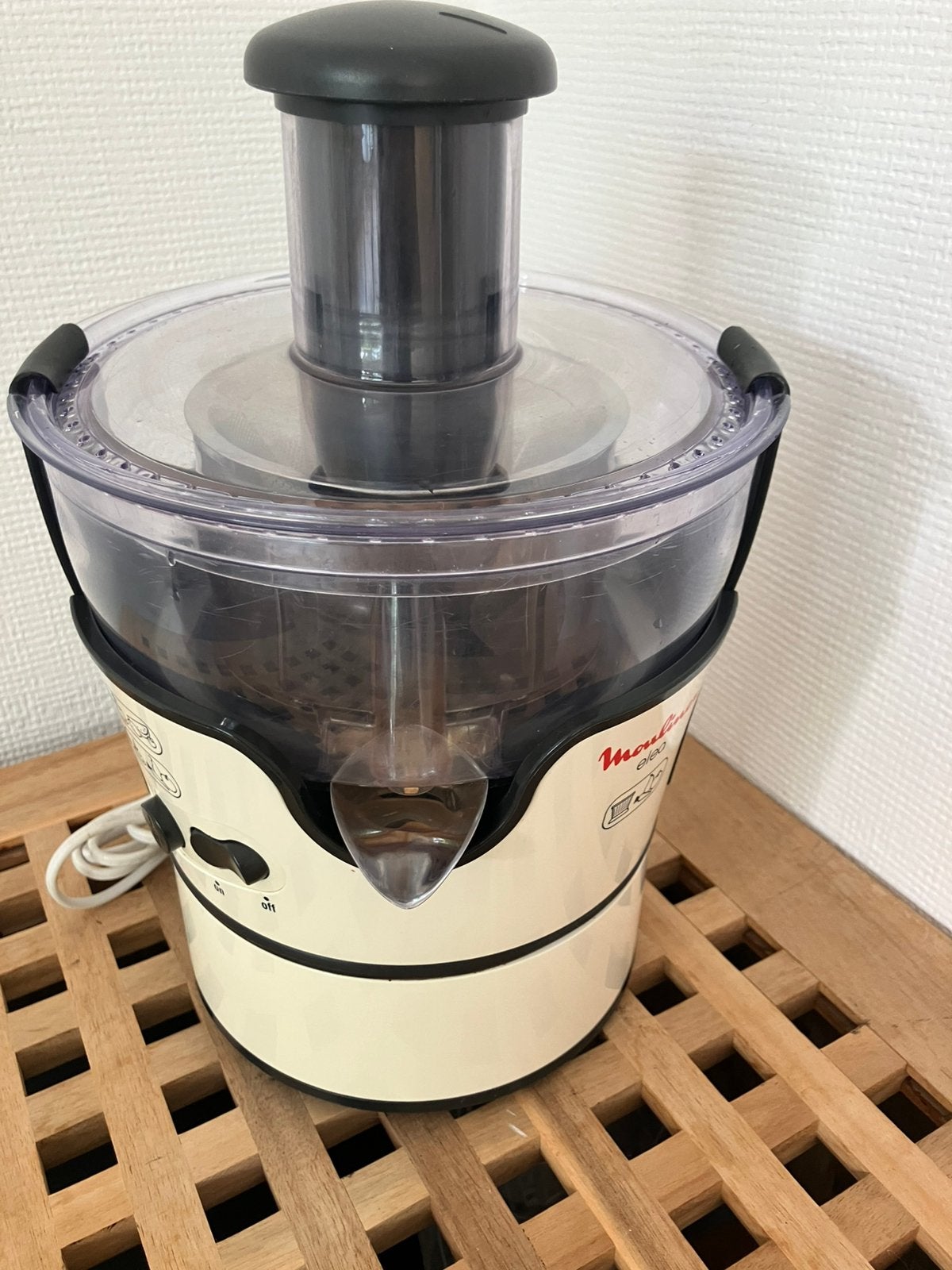 Mouminex eleo sapcentrifuge, Ophalen, Gebruikt