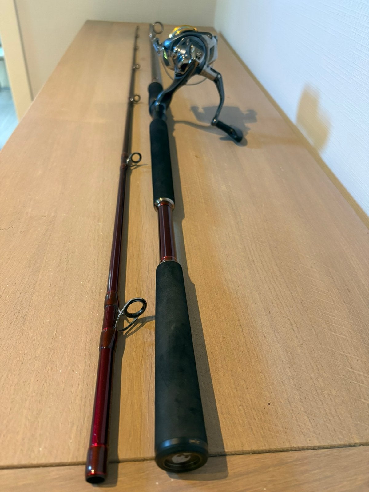 🇩🇰westin w6 met shimano molen combi, Watersport en Boten, Ophalen, Complete set