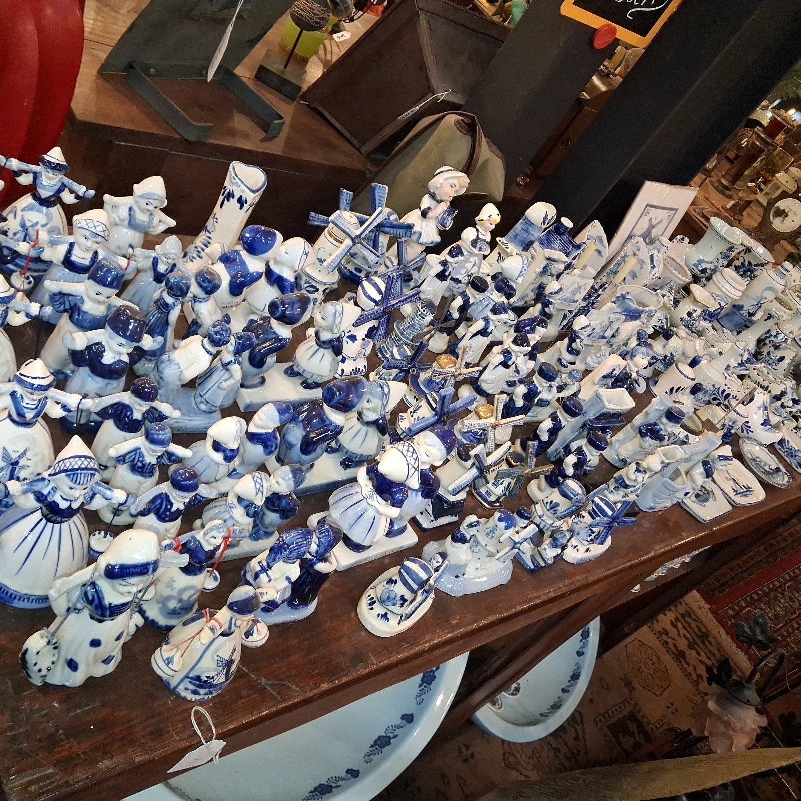 Groot lot 150+ stuks Delfts blauw – spotprijs €250, Antiek en Kunst, Ophalen