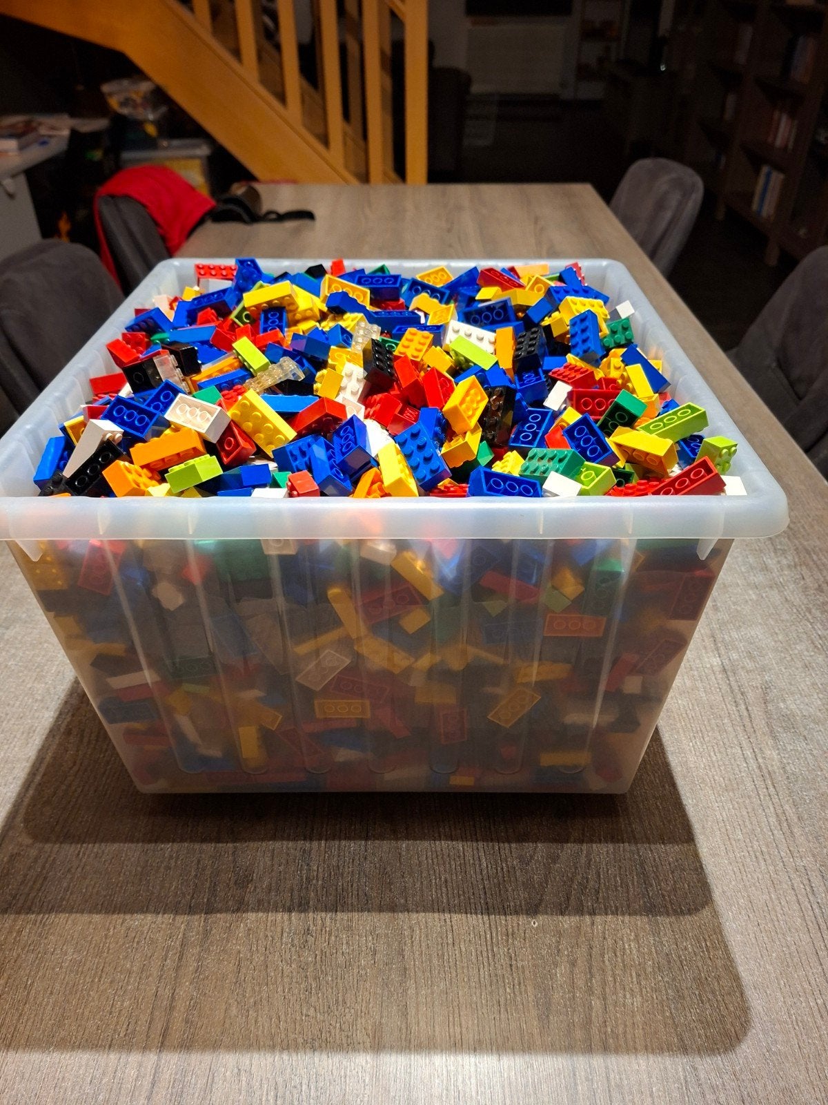 grand lot de briques et assiettes Lego +35 kg, Enlèvement, Utilisé, Briques en vrac, Lego
