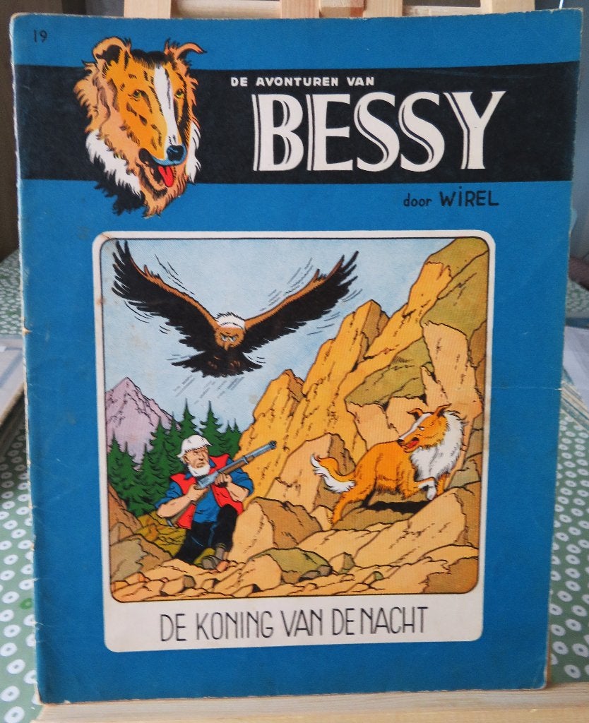 Bessy nr 19 De koning van de nacht 1 druk., Ophalen of Verzenden, Gelezen, Willy vandersteen