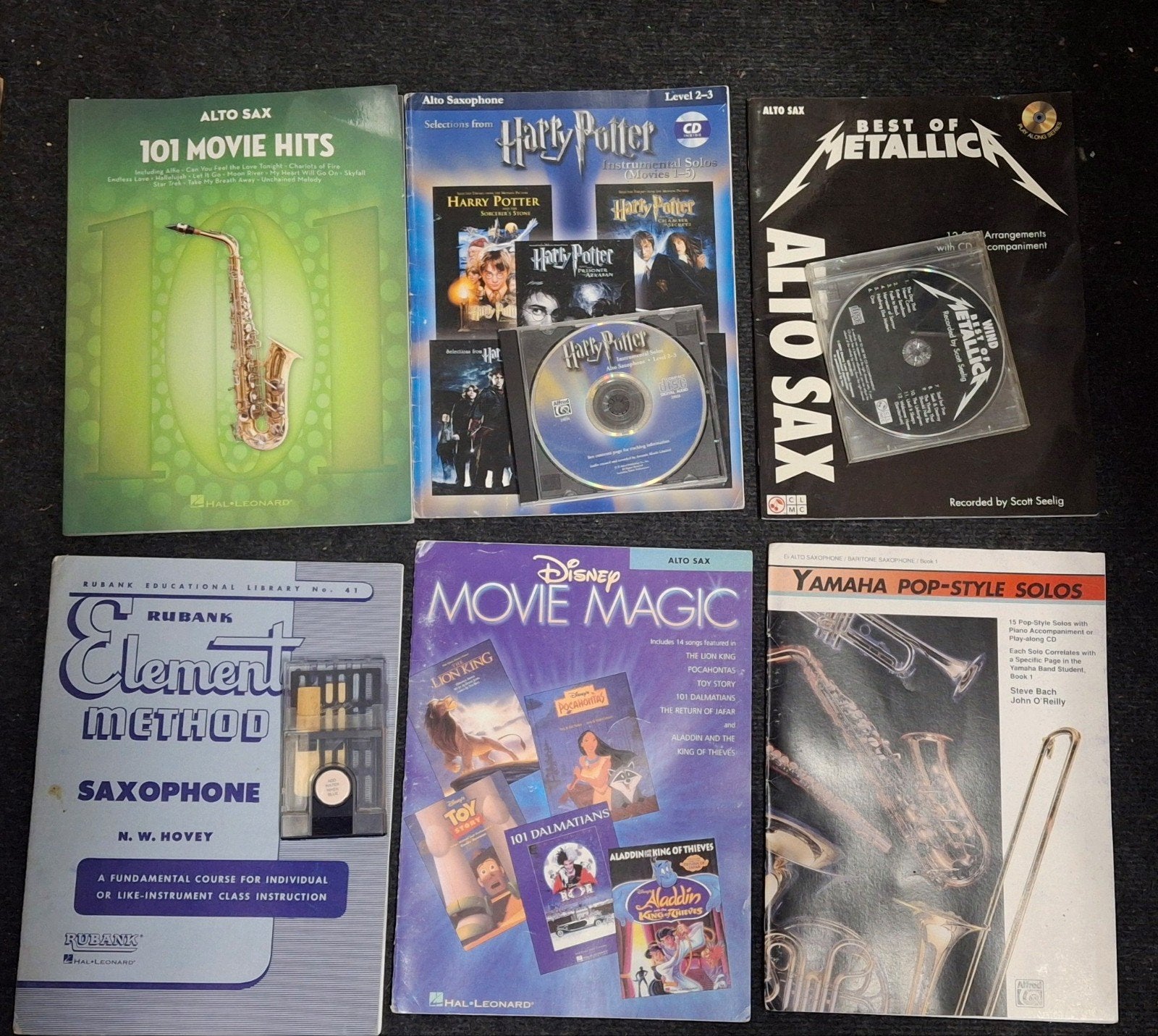 6 boeken alt sax, Muziek en Instrumenten, Ophalen of Verzenden, Alt