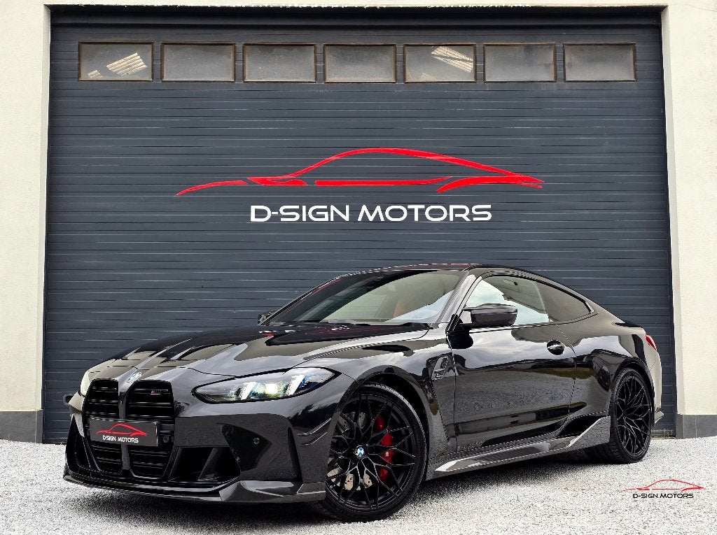 BMW M4 COMPETITION 3.0 XAS (530pk) M PERF 2024 38.992km FULL, Auto's, BMW, Automaat, 2993 cc, Zwart, Vierwielaandrijving