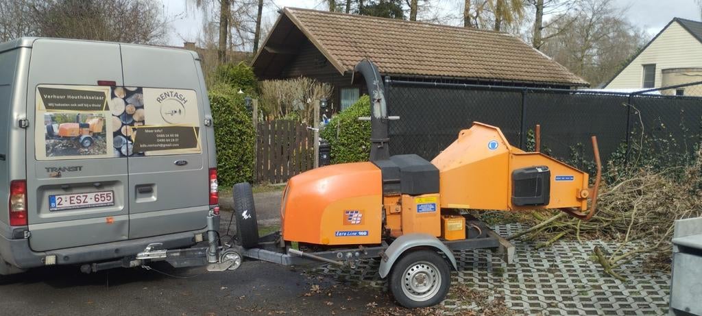 Hakselaar te huur . NERGENS GOEDKOPER!!!, Tuin en Terras, Ophalen