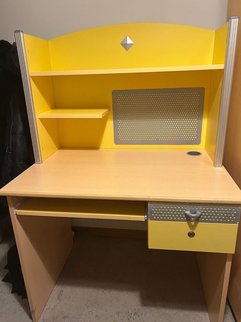 Beau bureau enfant, Maison & Meubles, 90 cm, Avec tiroirs, Enlèvement, Utilisé