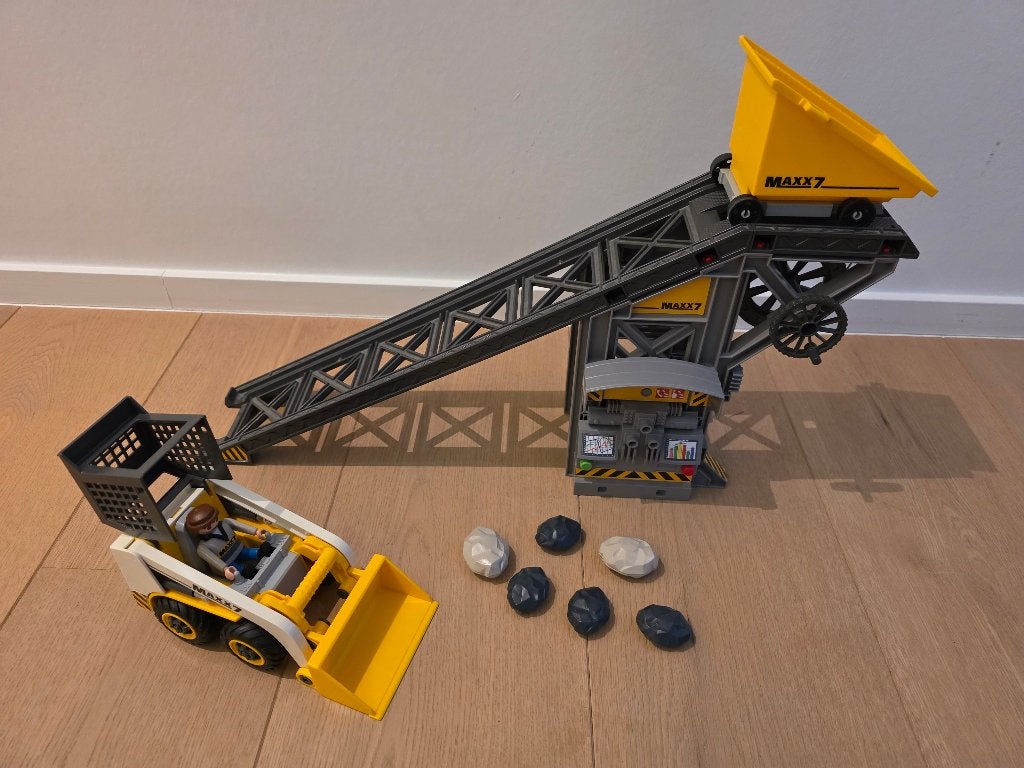 Playmobil Transportband Graafmachine (4041), Kinderen en Baby's, Ophalen, Gebruikt, Losse onderdelen, Overige typen