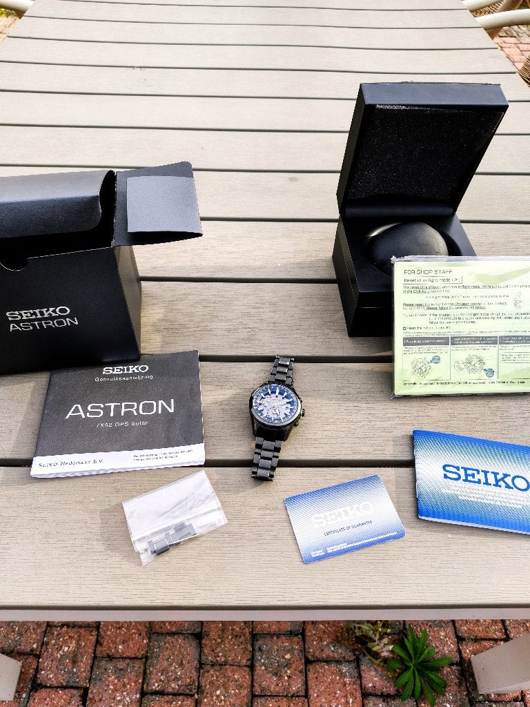 Seiko astron, Handtassen en Accessoires, Ophalen, Gebruikt, Polshorloge, Overige materialen