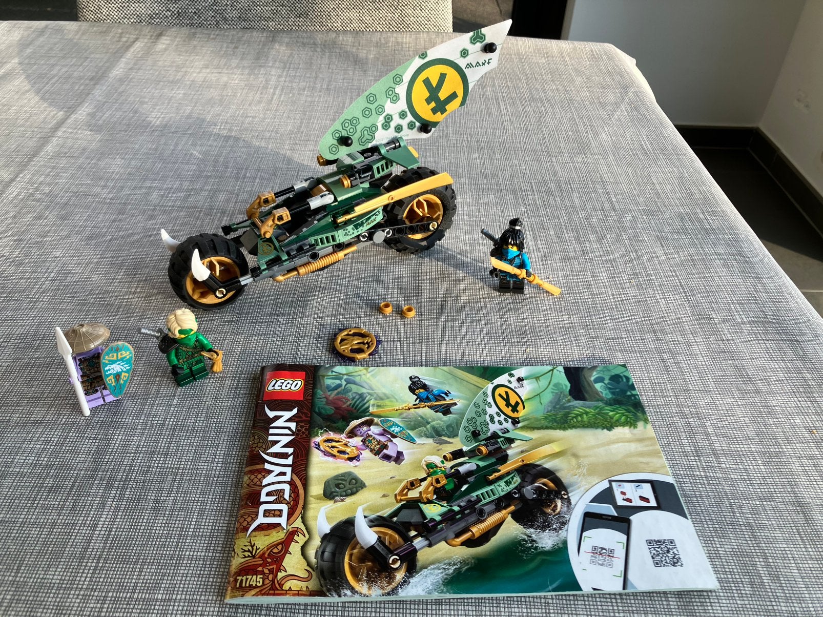 Lego Ninjago 71745, Kinderen en Baby's, Ophalen, Lego, Zo goed als nieuw, Compleet