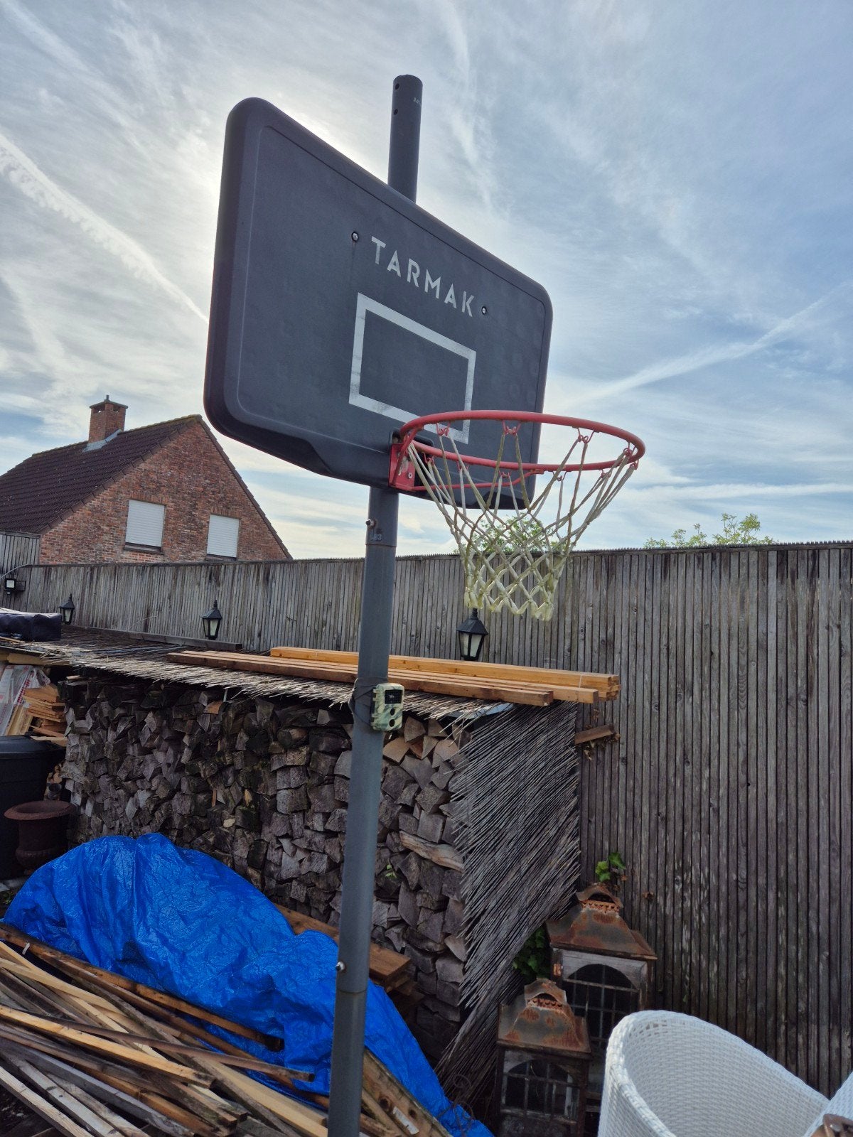 Basketbalring, Ophalen
