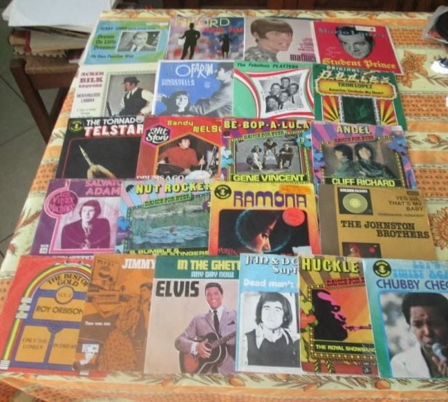 47 Vinyl Singles - Oldies van de jaren 60, Cd's en Dvd's, Ophalen of Verzenden, Zo goed als nieuw