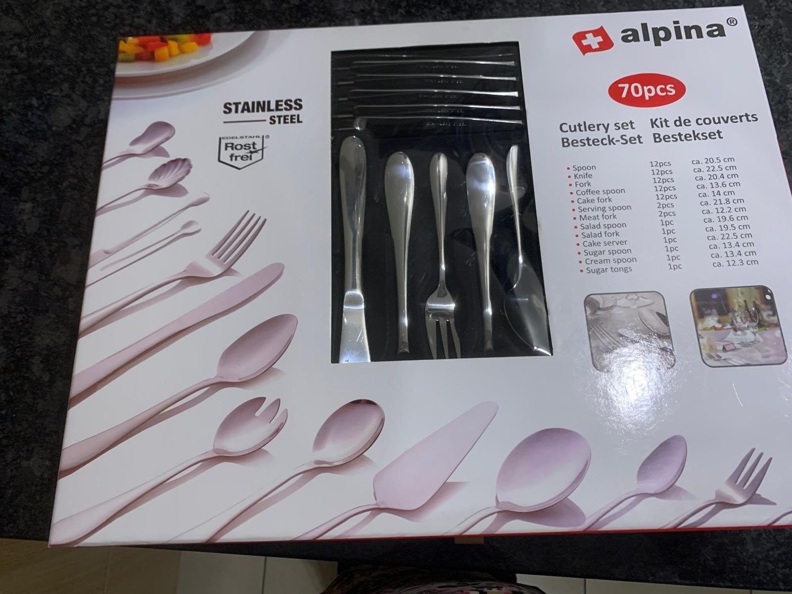 bestek, Ophalen, Nieuw, Inox of Chroom, Bestekset