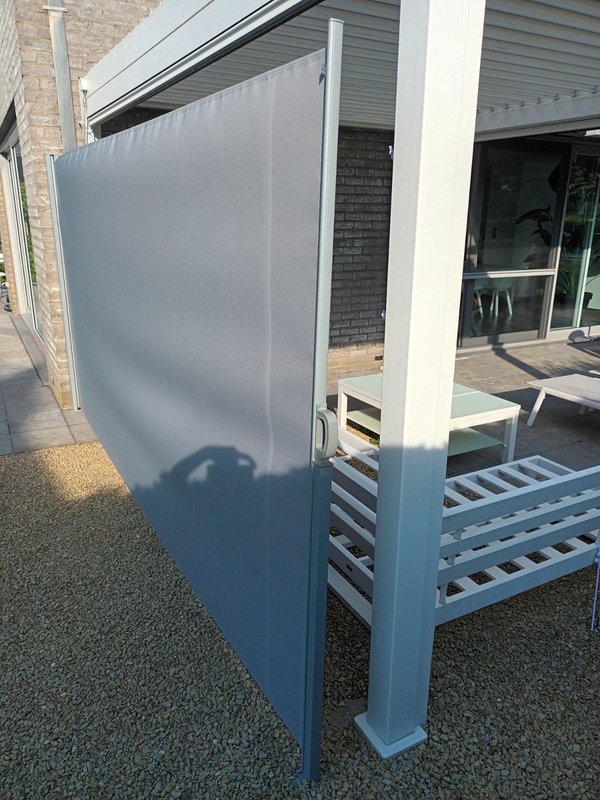 Windscherm 200 cm hoog x 400 cm breed, Ophalen