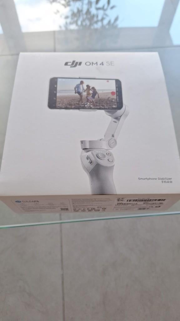 Stabilisateur Stabilisateur DJI OM 4 Osmo Mobile 4 SE, TV, Hi-fi & Vidéo, Photo | Trépieds & Rotules, Enlèvement, Neuf, Rotule