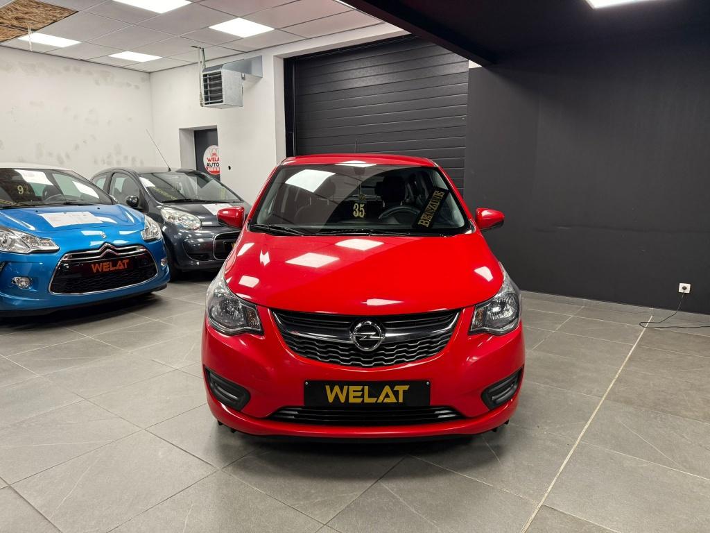 OPEL KARL 2016 BENZINE EURO 6B/140.000 KM TOP STAAT, Auto's, Bluetooth, Bedrijf, 1000 cc, 74 kW