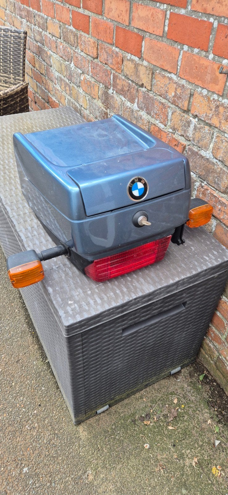 Bmw k100 Politie topkoffer, Ophalen
