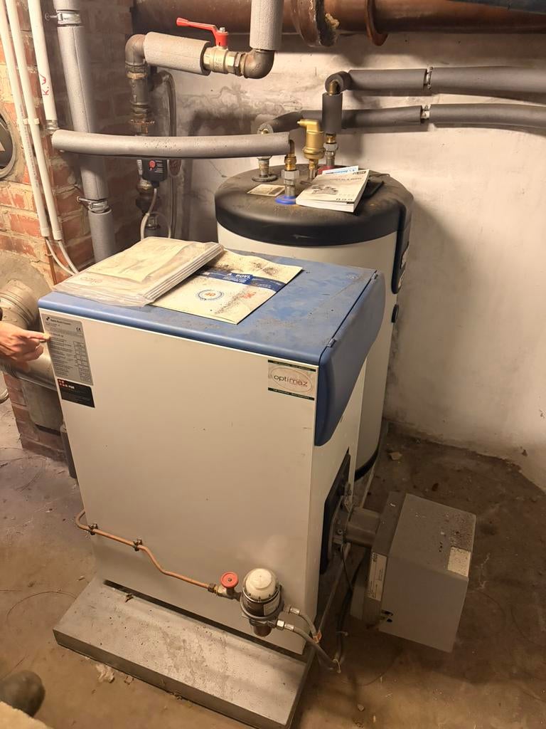 Mazouttank, ketel en boiler, Doe-het-zelf en Bouw, Ophalen, Gebruikt