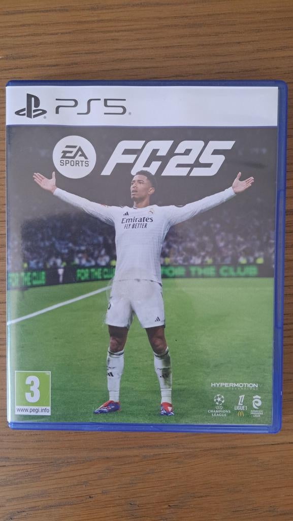 PS5 FC25, Enlèvement