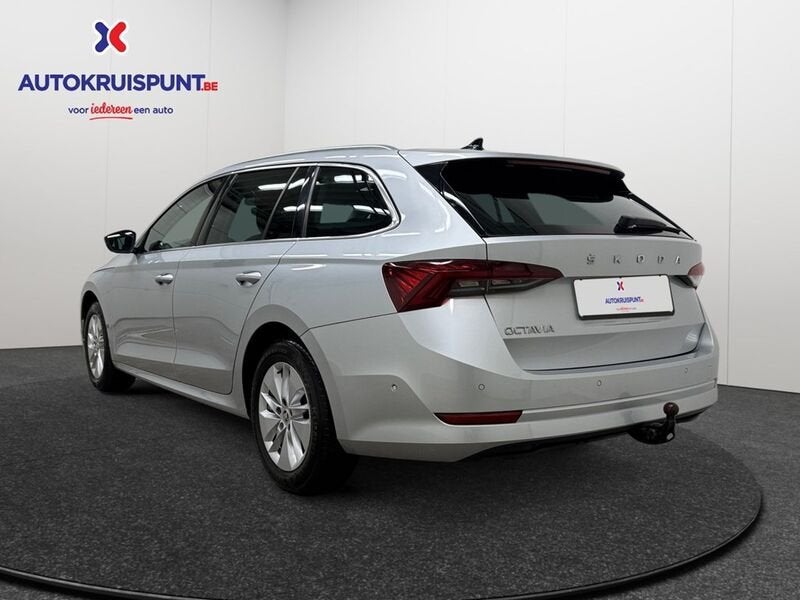 Skoda Octavia 1.0TSI Clever GPS Camera Dig.Airco Alu Led, Argent ou Gris, Achat, Euro 6, 1338 kg