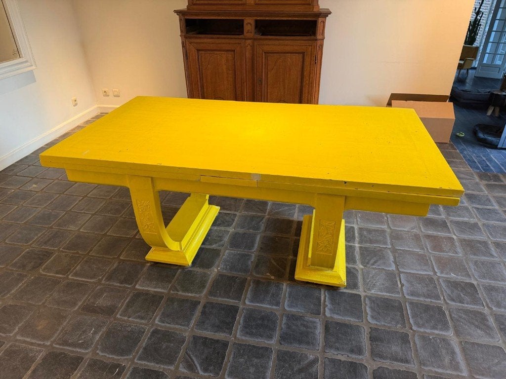 Table en bois, Enlèvement, Utilisé, Art Deco, 8 chaises ou plus
