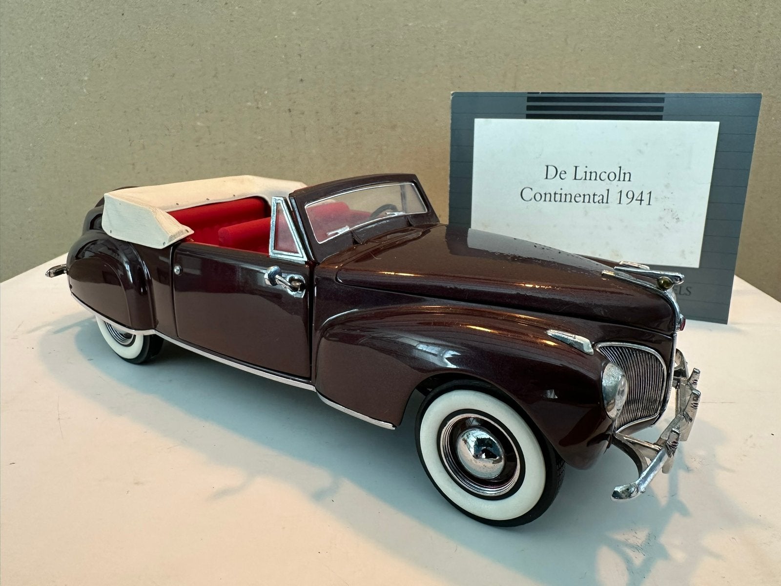 Hier verkoop ik mijn volledige Franklin mint collectie auto’, Enlèvement