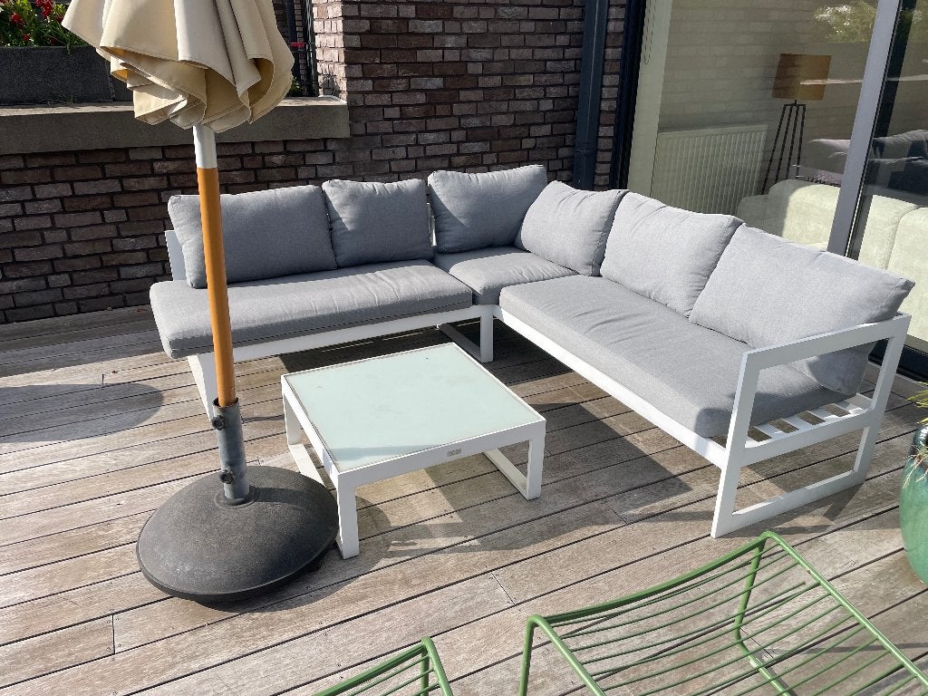 Lounge set Bristol, Tuin en Terras, Tuinsets en Loungesets, Ophalen, Gebruikt, Bank, 6 zitplaatsen