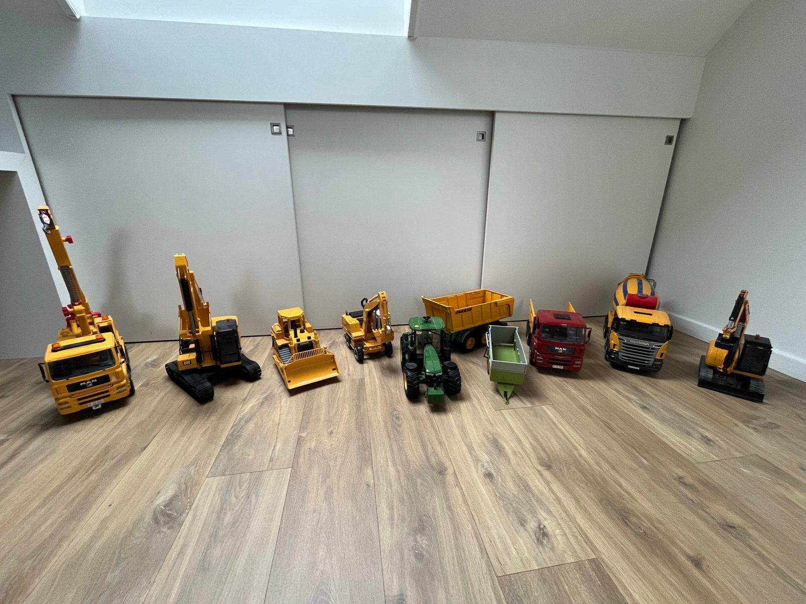 Bruder speelgoed (vrachtwagens, kranen, tractor,…), Kinderen en Baby's, Ophalen, Zo goed als nieuw