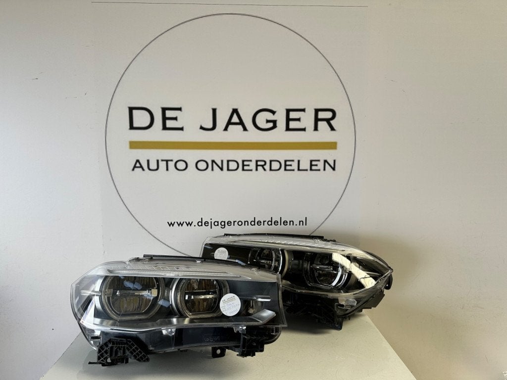 BMW X5 F15 X6 F16 ADAPTIEVE LED SET KOPLAMPEN RECHTS / LINKS, Auto-onderdelen, Verlichting, BMW, Gebruikt
