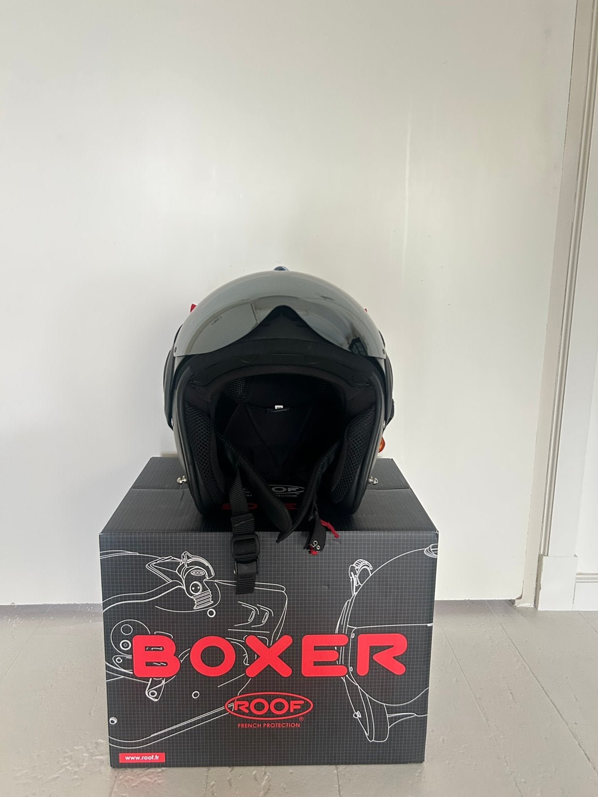 Boxer helm maat L, Motoren, Ophalen of Verzenden, L