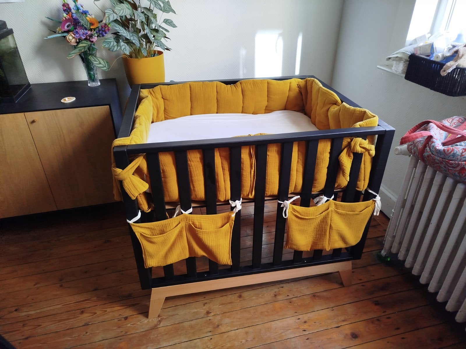 Parc avec matelas et tour de parc, Enlèvement, Utilisé, Autres types