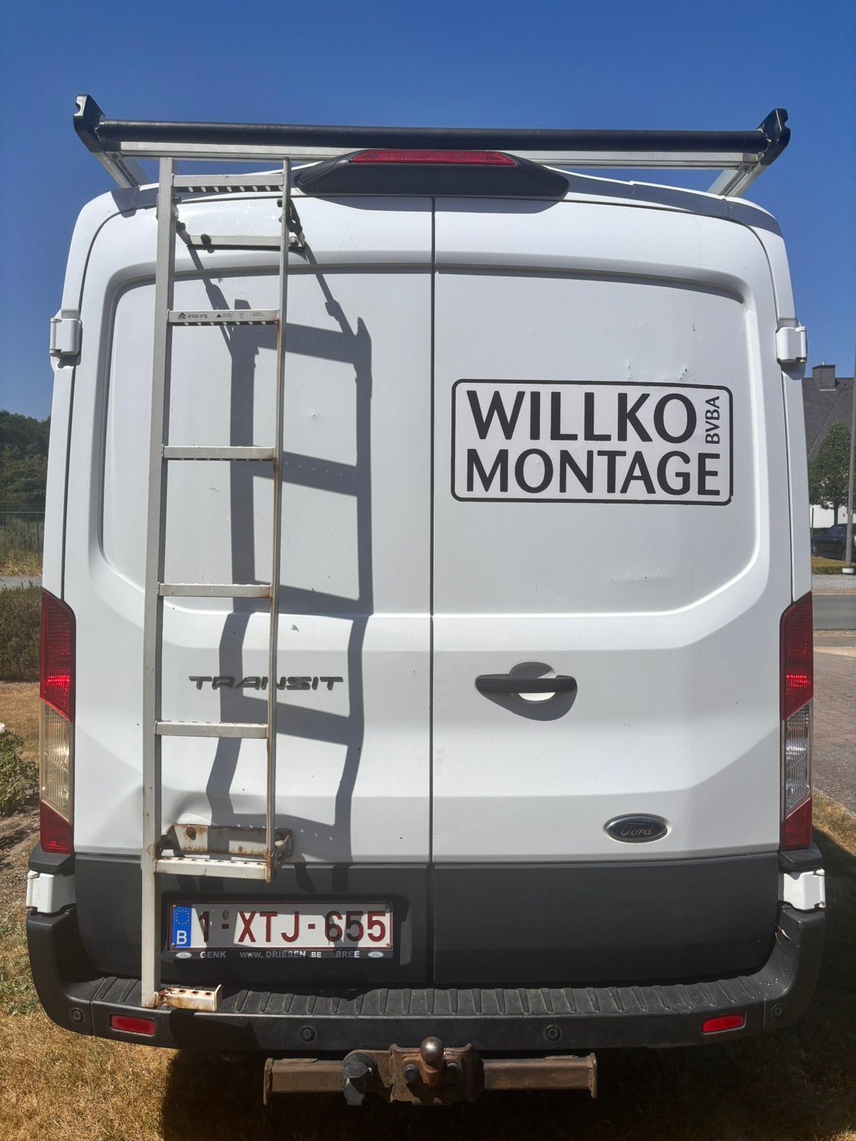 Ford transit, Auto's, Parkeersensor, Wit, 6 zetels, Particulier
