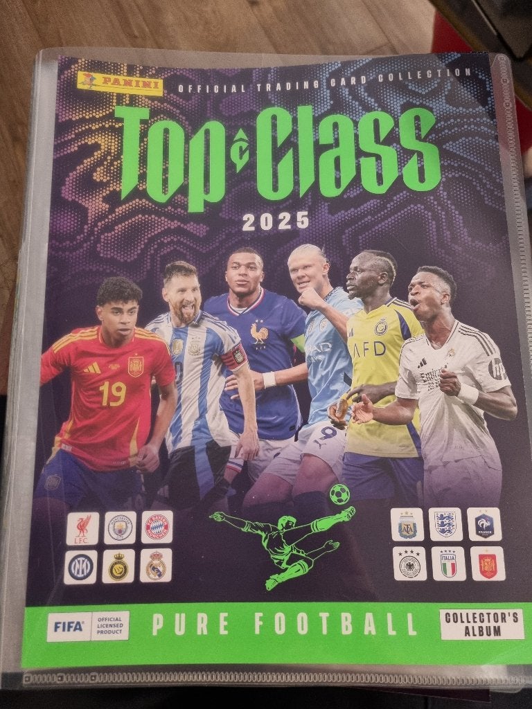 Panini kaarten Top Class 2025, Ophalen of Verzenden, Nieuw, Meerdere plaatjes