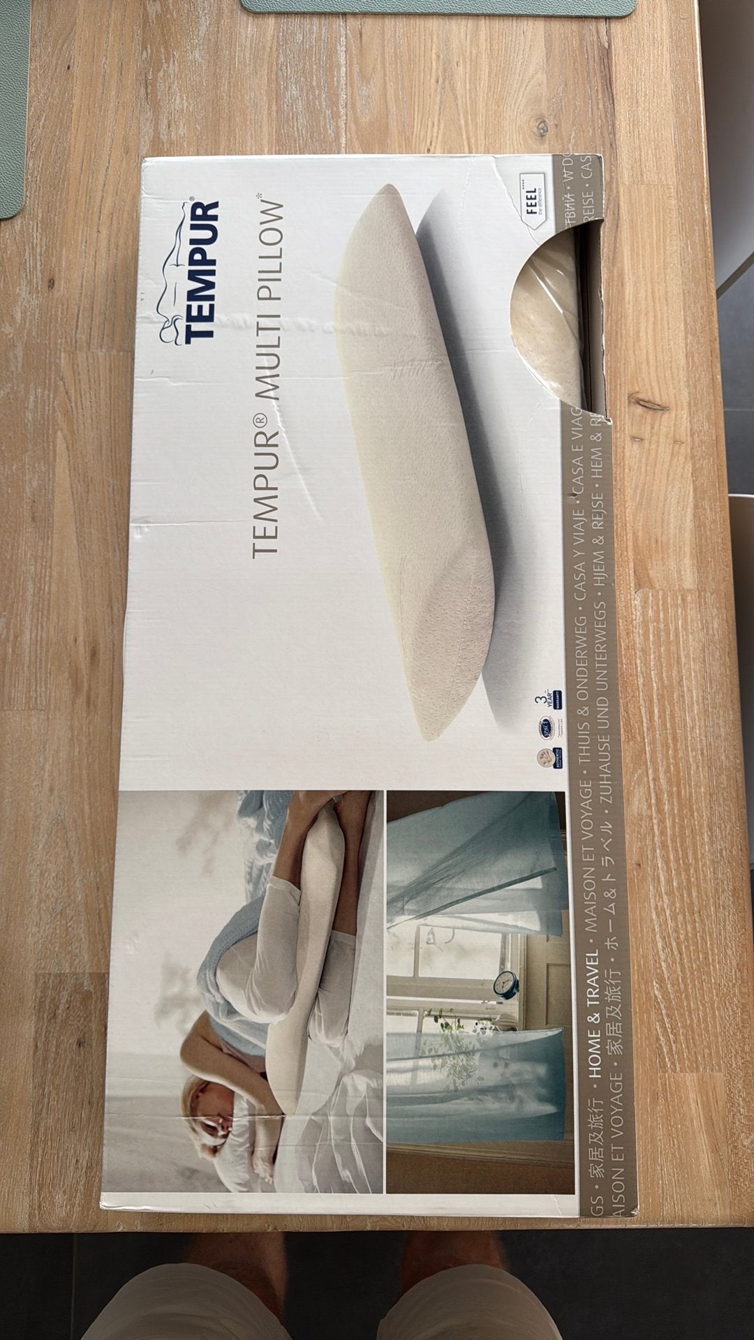 Tempur multifunctioneel kussen, Ophalen, Zo goed als nieuw, Eenpersoons, Kussen