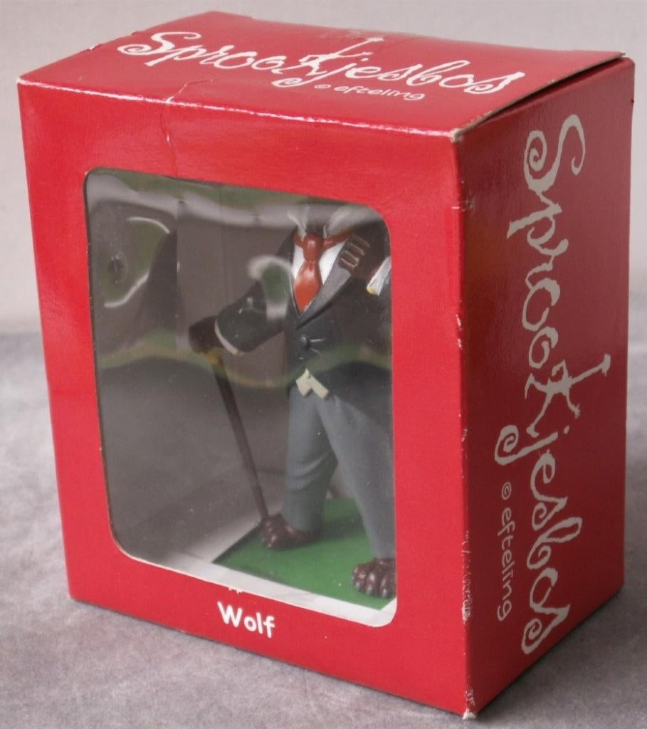 Sprookjesbos figuur Efteling Wolf nieuw in doos, Verzamelen, Efteling, Ophalen of Verzenden, Nieuw