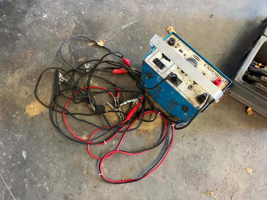 Acculader 12V, Ophalen