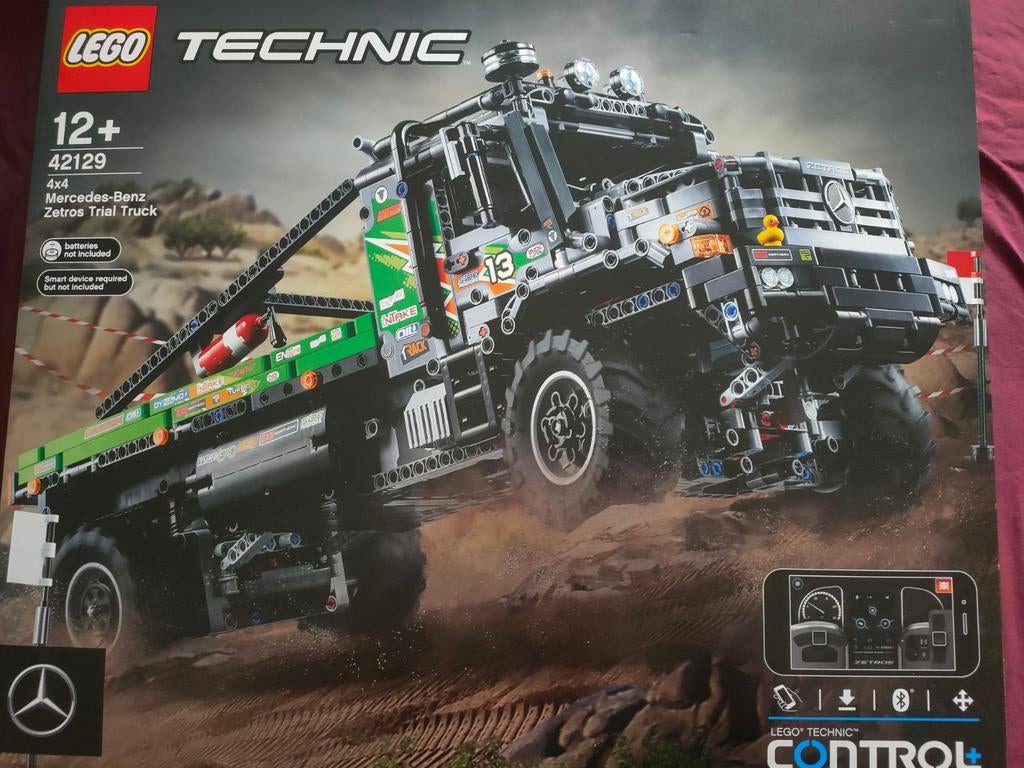 LEGO Technic 4x4 Mercedes-Benz Zetros Trial Truck 42129, Enlèvement ou Envoi, Lego, Technic