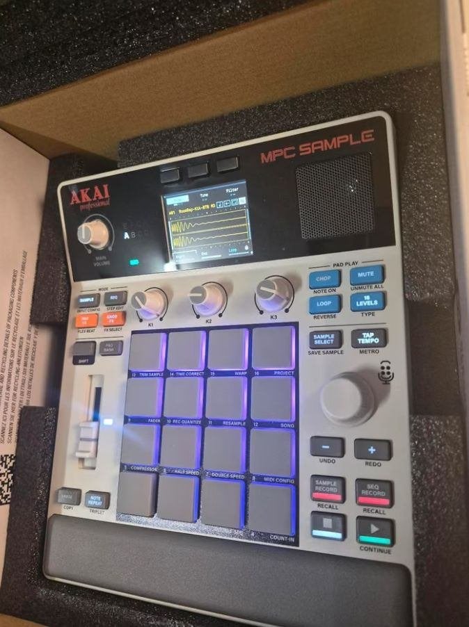 Akai MPC Sample, Muziek en Instrumenten, Ophalen of Verzenden, Zo goed als nieuw