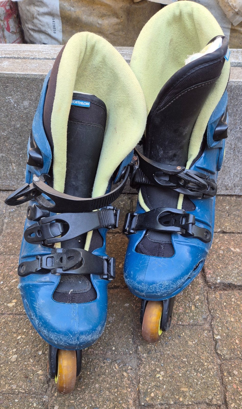 Rolschaatsen, Ophalen, Gebruikt, Inline skates 4 wielen