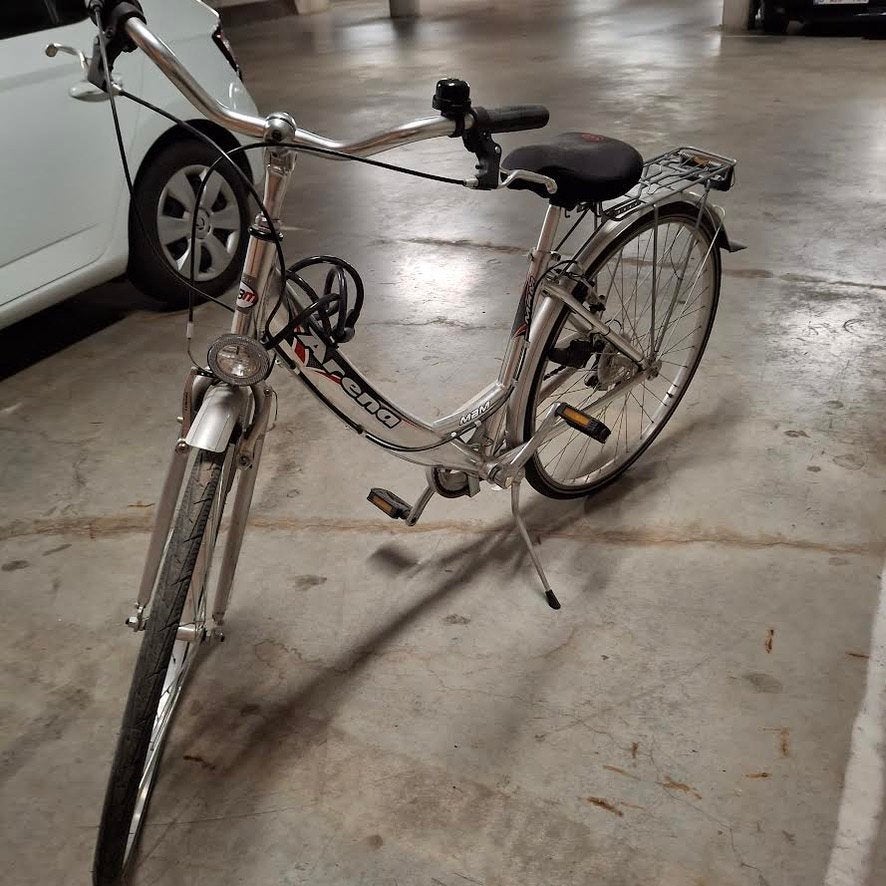Damesfiets lichtgewicht, Fietsen en Brommers, Velgrem, Versnellingen, Zo goed als nieuw, 50 tot 53 cm