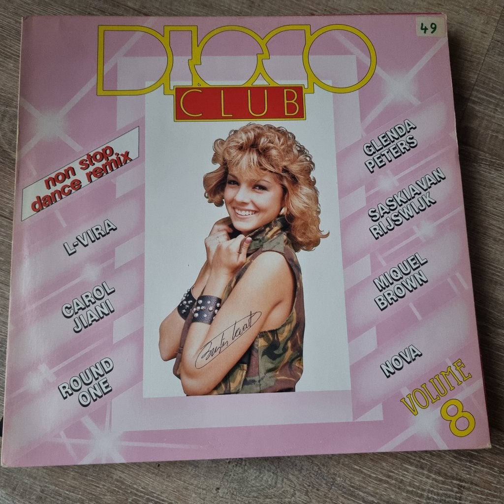 LP Various – Disco Club Volume 8, CD & DVD, Vinyles | Compilations, Enlèvement ou Envoi, Utilisé, Dance et House, LP