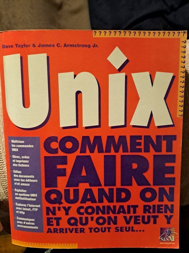 Unix comment faire quand on y connait rien, Enlèvement, Comme neuf, Langage de programmation ou Théorie