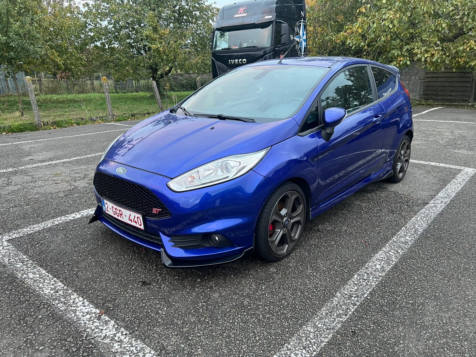 Ford fiesta st performance facelift 60.000km, Autos, Achat, Bleu, Particulier, Bleu