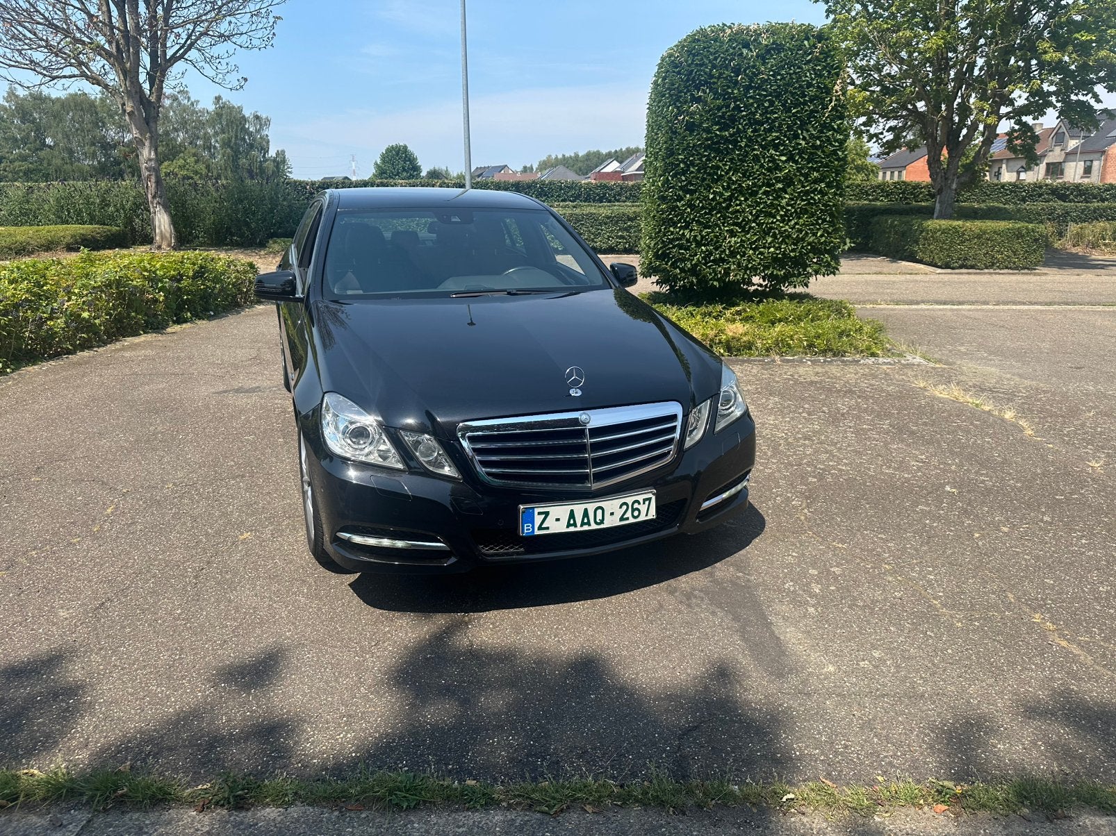 Mercedes E220 cdi avantgarde 163 pk automaat, Autos, Cuir, Euro 5, Entreprise, Entretenue par le concessionnaire